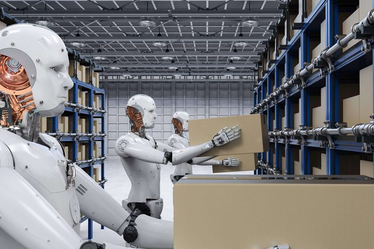 Robotización logística e industrial