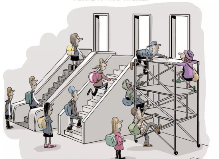 Meritocracia, la desigualdad de los iguales  