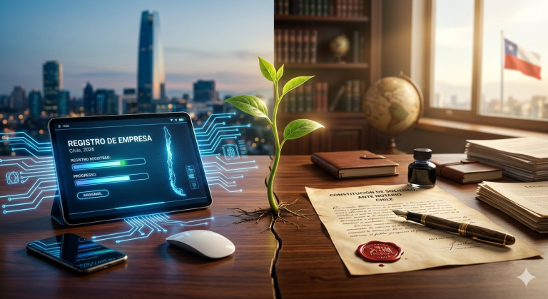 El Dilema del Génesis Corporativo: ¿Velocidad Digital o Solidez de Notaría en el Chile de 2026?