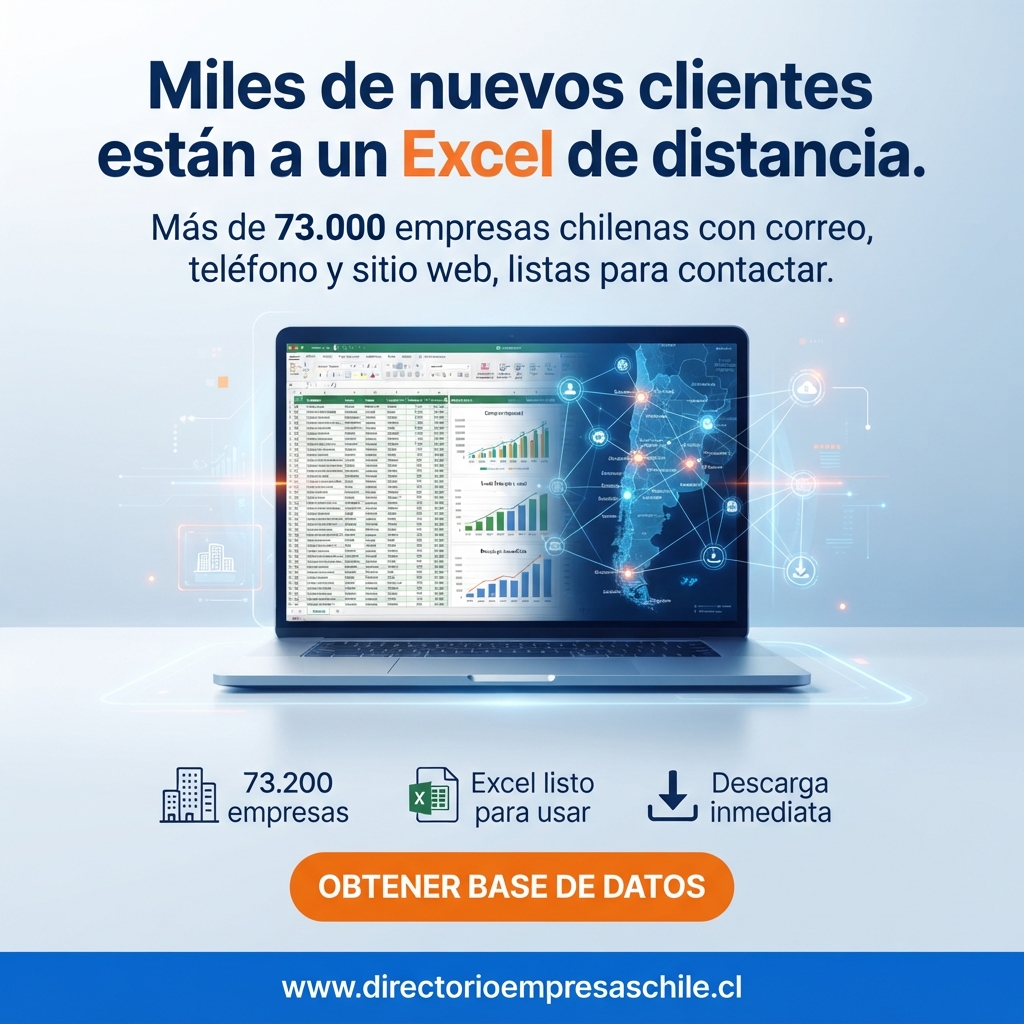 Directorio Empresas Chile – formato excel