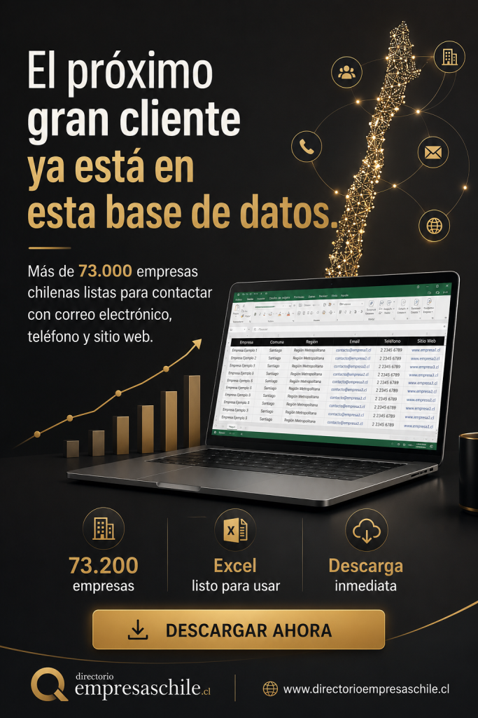 Directorio Empresas Chile Excel